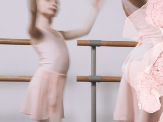 Clase de ballet infantil